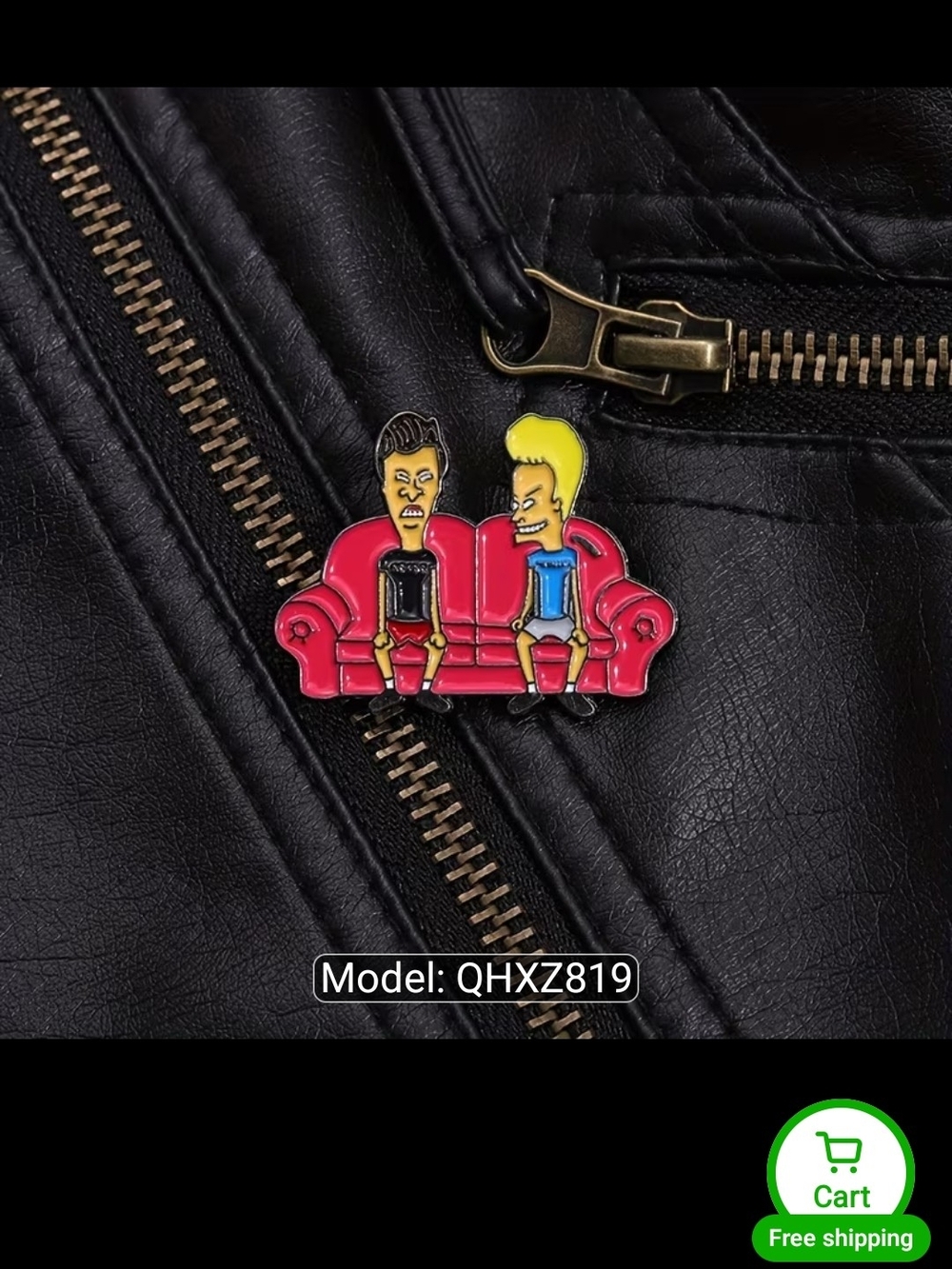 BEAVIS & BUTT-HEAD & AUDREY II from Little Shop Of Horrors Pins